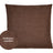 Kissenhülle ca. 60x60 cm kaffeebohne-braun Chenille-Haptik beties "FarbTon"