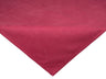  Mitteldecke 80x80 cm himbeer-rot Chenille-Haptik beties „FarbTon" – Tischwaesche Oeko-Tex 