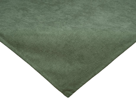  Mitteldecke 80x80 cm oliven-gruen Chenille-Haptik beties „FarbTon" – Tischwaesche Oeko-Tex 
