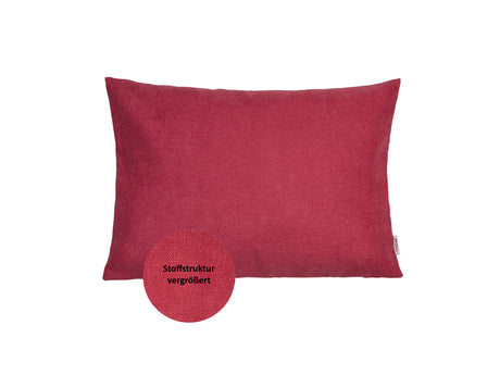 Kissenhülle ca. 25x35 cm himbeer-rot aus der beties FarbTon Serie.