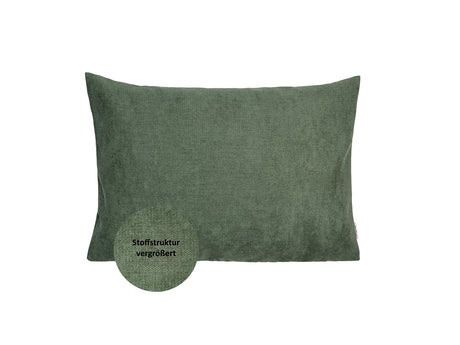 Kissenhülle ca. 25x35 cm oliven-gruen aus der beties FarbTon Serie.