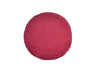 Kissenhülle rund ca. 40 cm Ø himbeer-rot Chenille-Haptik beties „FarbTon"