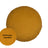 Kissenhülle rund ca. 40 cm Ø curry-gelb Chenille-Haptik beties "FarbTon"