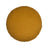 Kissenhülle rund ca. 50 cm Ø curry-gelb Chenille-Haptik beties „FarbTon"