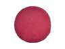 Kissenhülle rund ca. 50 cm Ø himbeer-rot Chenille-Haptik beties „FarbTon"