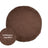Kissenhülle rund ca. 40 cm Ø kaffeebohne-braun Chenille-Haptik beties "FarbTon"