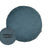 Kissenhülle rund ca. 40 cm Ø nordlicht-blau Chenille-Haptik beties "FarbTon"