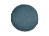 Kissenhülle rund ca. 50 cm Ø nordlicht-blau Chenille-Haptik beties „FarbTon"