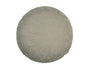  Kissenhülle rund 60 cm Ø greig-taupe Chenille-Haptik beties „FarbTon" – Kissenbezug Oeko-Tex 