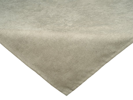  XS Mitteldecke 60x60 cm greig-taupe Chenille-Haptik beties „FarbTon" 