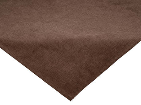  XS Mitteldecke 60x60 cm kaffeebohne-braun Chenille-Haptik beties „FarbTon" 