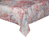 Nappe env. 110x110 cm mer de fleurs en beties lilas-bleu "hortensia"
