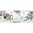 Nackenrollenhülle ca. 15x40 cm mauve – Winterdeko mit gefrosteten Rosen – 100% Baumwolle – beties Magie des Winters "Frost-Rose"