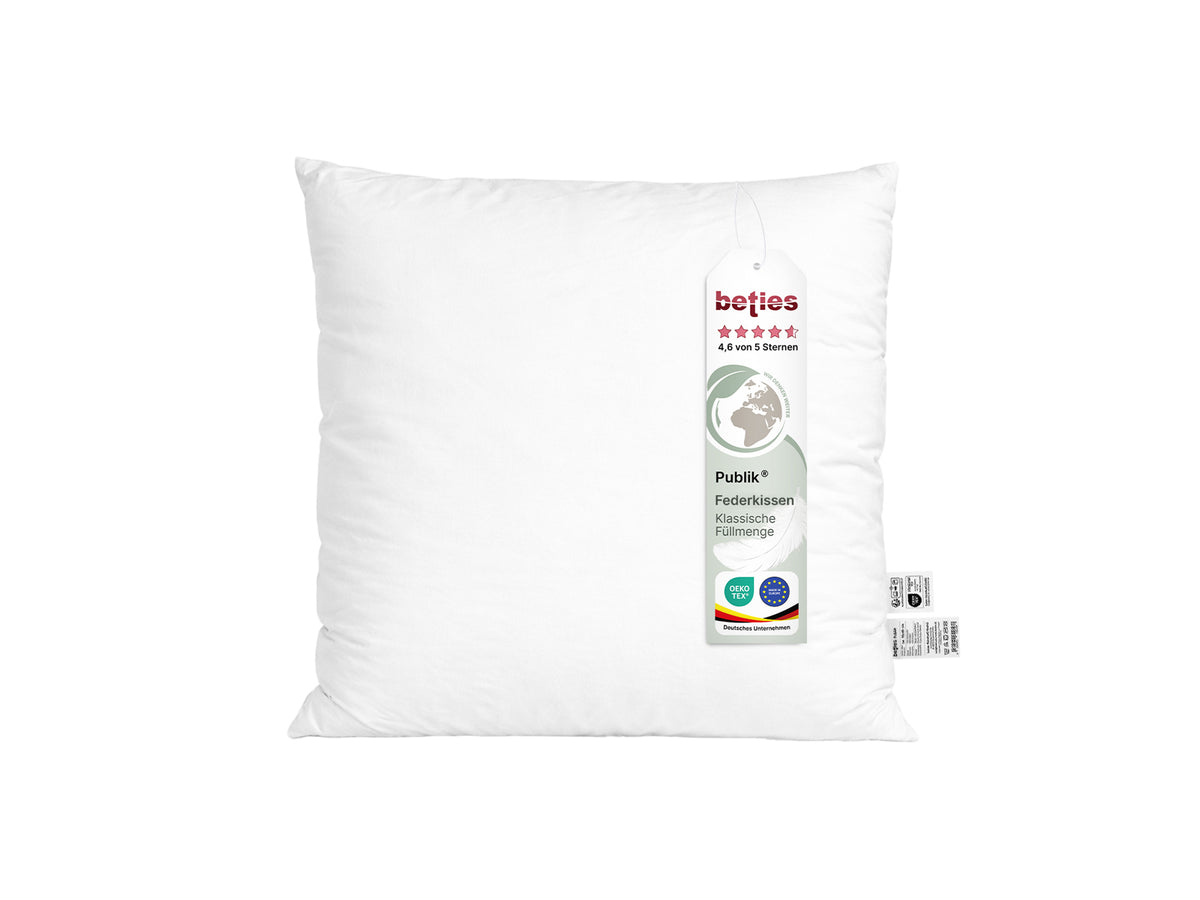 Federkissen Sofakissen 50x50 cm Innenkissen – Dekokissen Füllkissen | Publik