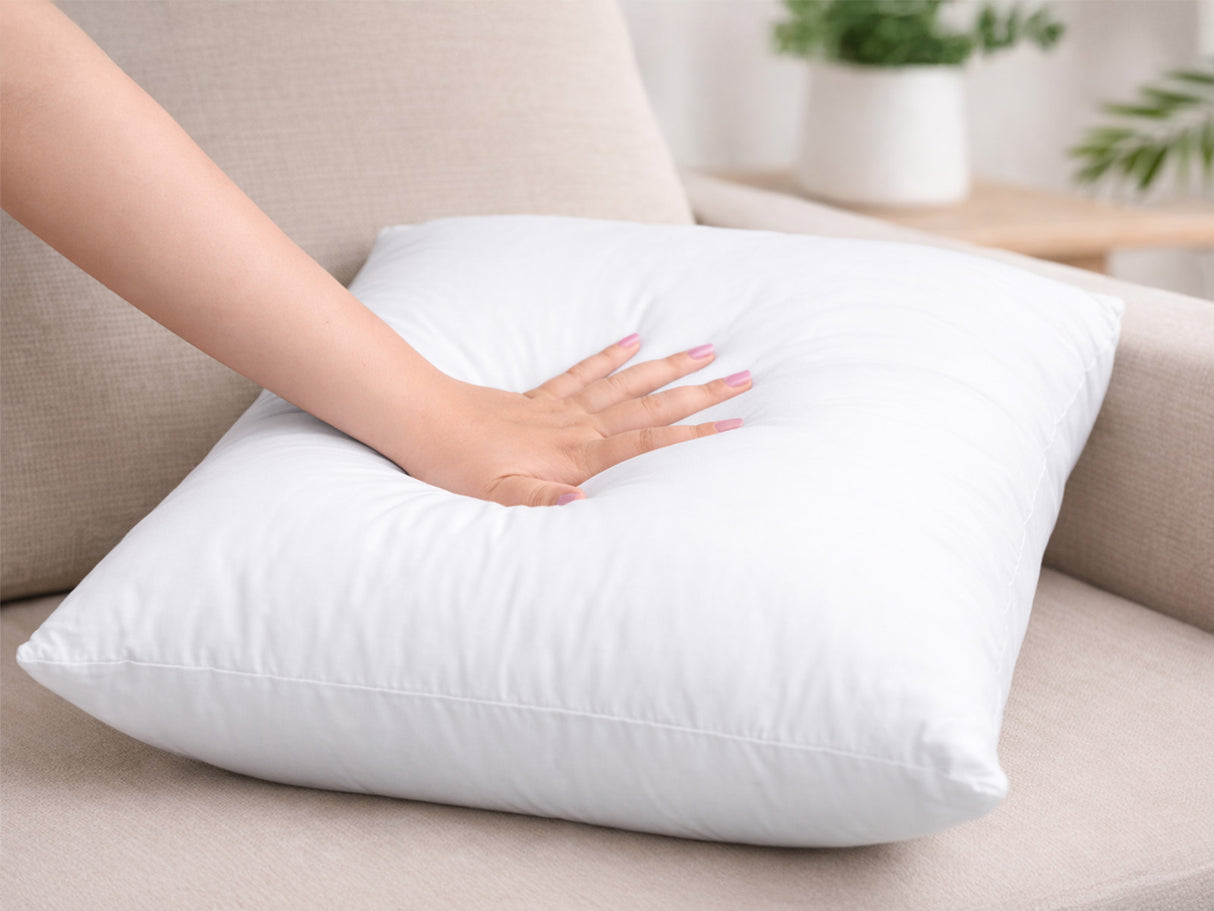  beties Publikprall Federkissen Fuellkissen Detailaufnahme Fuellmenge