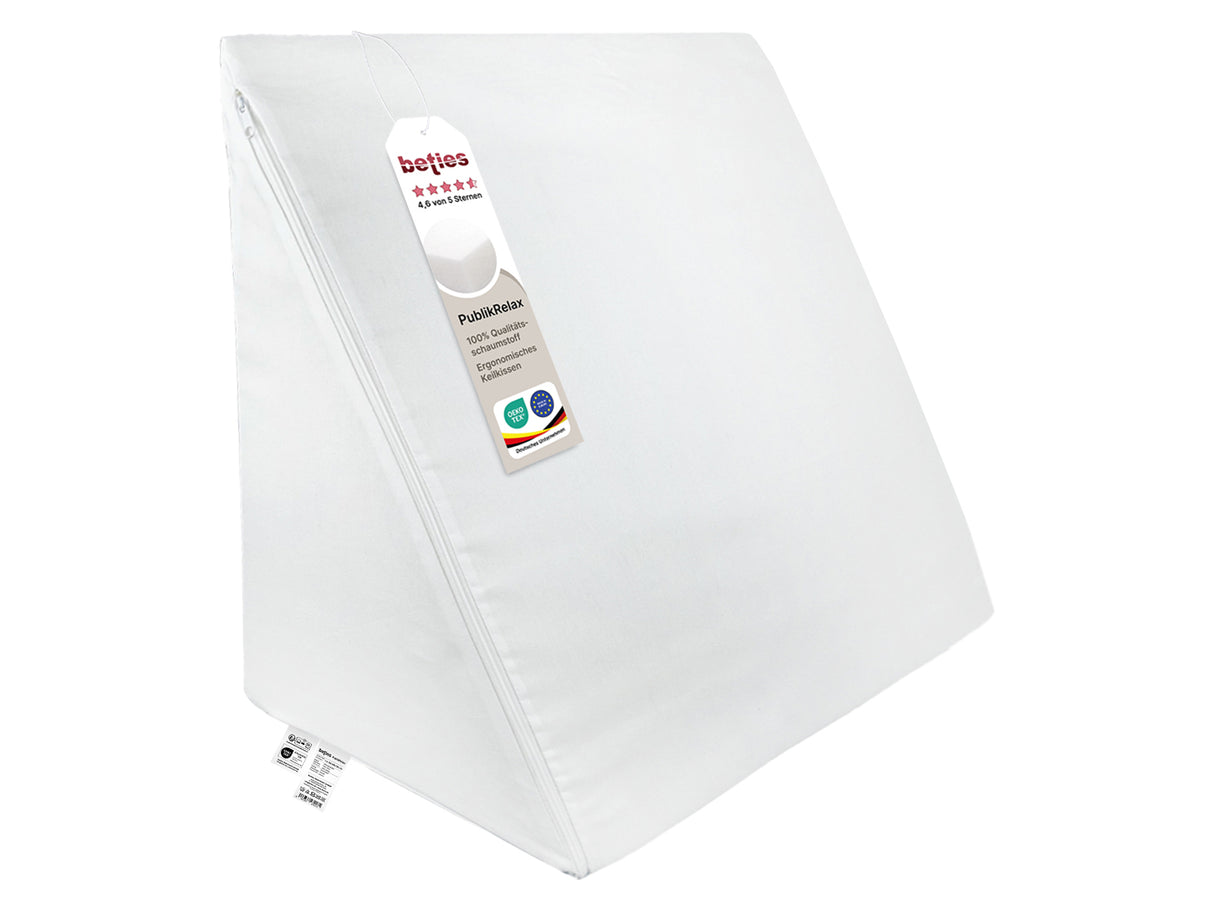 beties Publikrelax Stuetzkissen Keilkissen – Gesamtansicht mit etikett