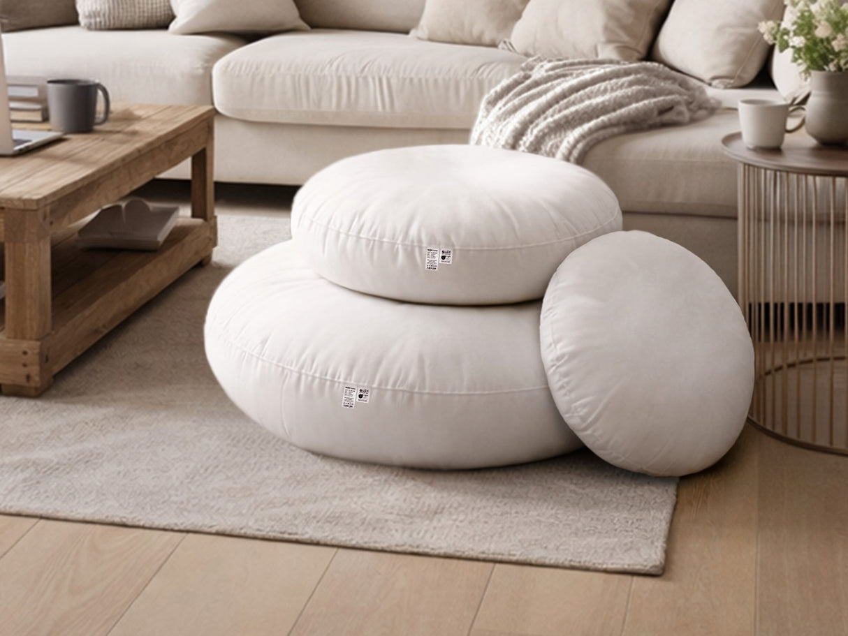 Boden-/Rundkissen ca. 100 cm Ø Schaumstoff-Flocken beties  "PublikUp"