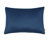 Kissenbezug ca. 25x40 cm im 3D-Waben-Design in der Farbe blau. Aus der beties "Rhythm" Serie.