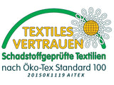 Housse de coussin réversible env. 60x60 cm imprimé carreaux beties "Arabesque"