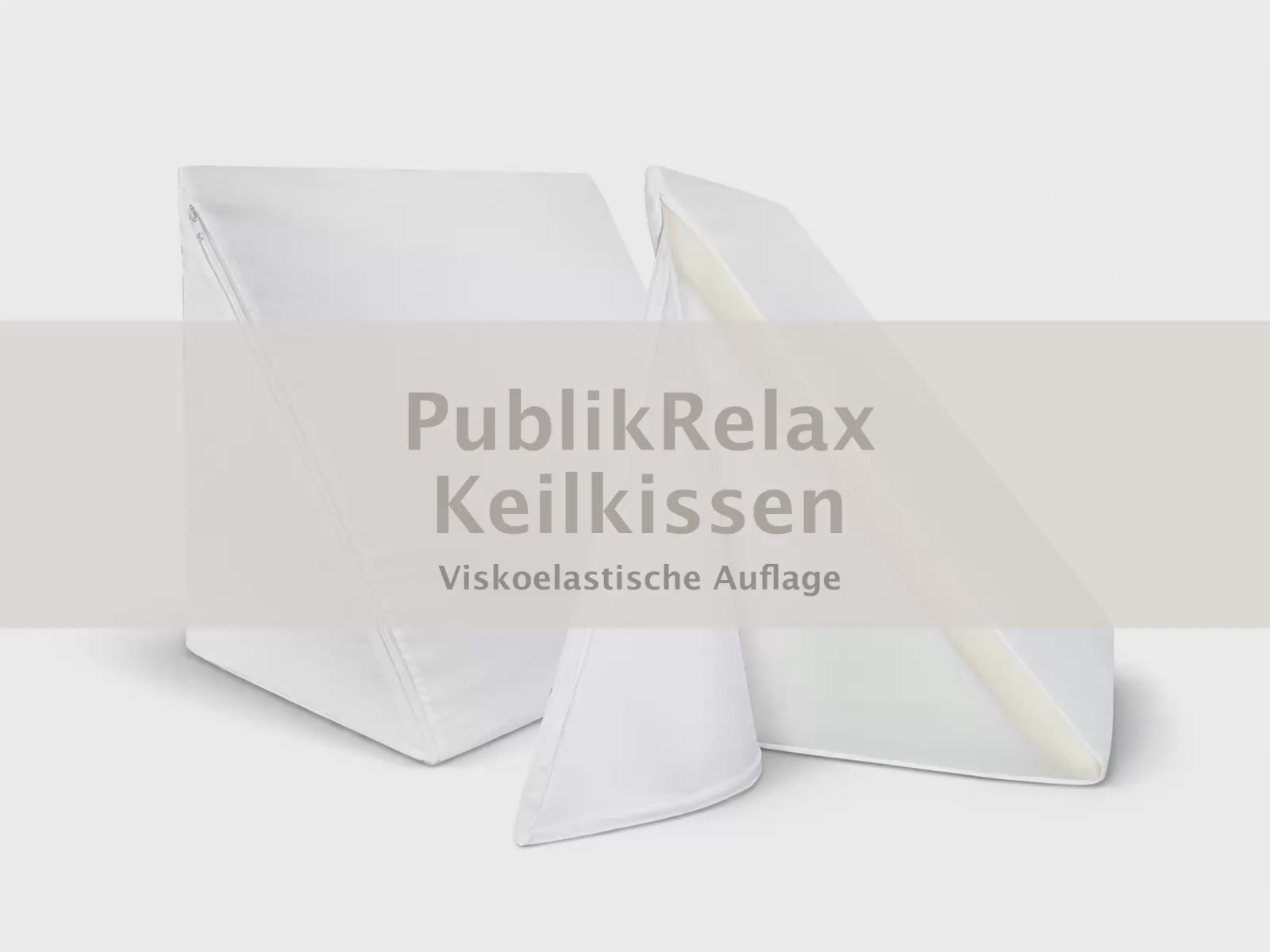 beties PublikRelax Keilkissen viskoelastische Auflage video